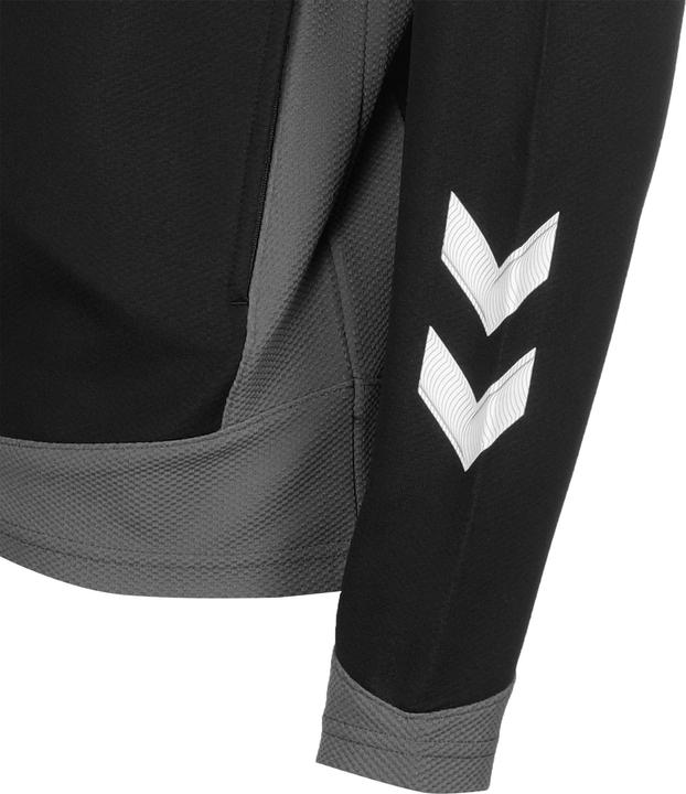 Image du produit hummel Veste de survêtement à capuche en polyester avec fermeture éclair pour hommes (S)