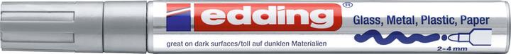 Immagine prodotto Edding 750 Marcatori a vernice lucida (Argento, 2 mm, 1 x)