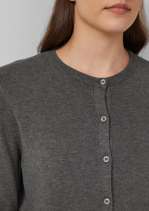 Produktbild s.Oliver Strickjacke Feinstrickcardigan aus Viskosemix (46)