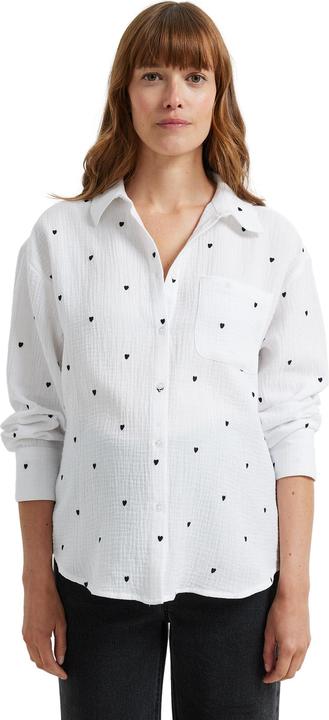 Actual product image Vertbaudet Bluse mit Herzstickereien für Schwangerschaft und Stillzeit (32)