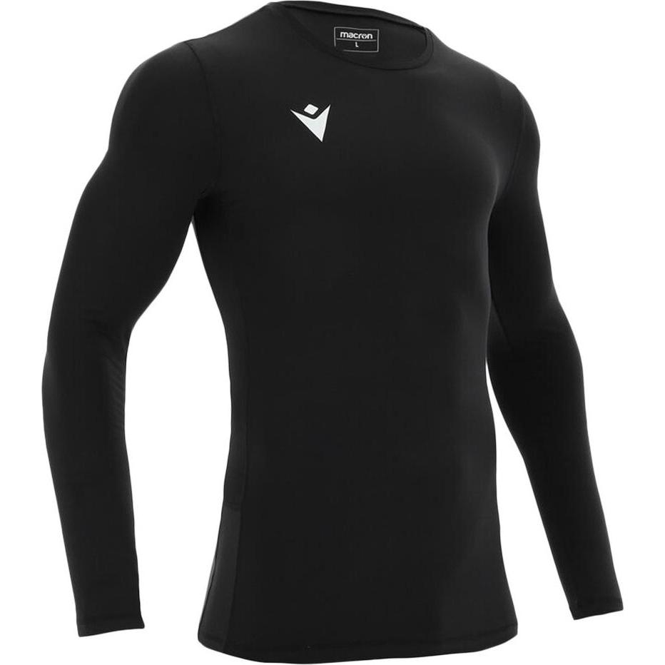 Macron, Herren, Sportshirt, Ling Tech (S), Schwarz, S