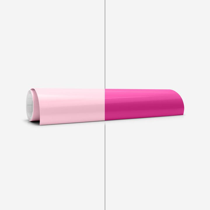 Actual product image Cricut Vinyl film cold activated 30 x 60 cm, light pink/magenta