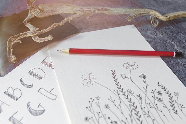 Image du produit Idena Crayon HB 4 pièces FSC100%. (HB, 4 x)