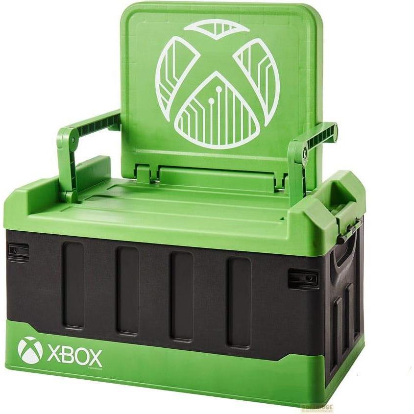 Numskull - Chaise de stockage ispirata al logo Xbox, Accessori per mobile da gaming, Nero