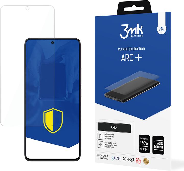 Produktbild 3MK ARC+-Folie auf dem Redmi Note 13 Pro (1 Stück, Xiaomi Redmi Note 13 Pro 5G)