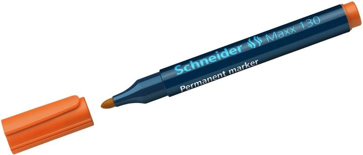 Produktbild Schneider Permanentmarker Maxx 130, 1-3 mm, orange (Orange, 3 mm, 1 x)
