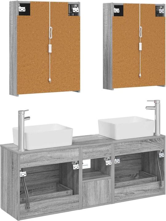 Actual product image vidaXL Badezimmermöbel-Set