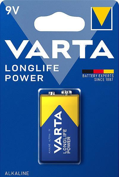 Image du produit Varta Pile Longlife Power, jeu de 2 pièces (2 pcs, 9V Block)