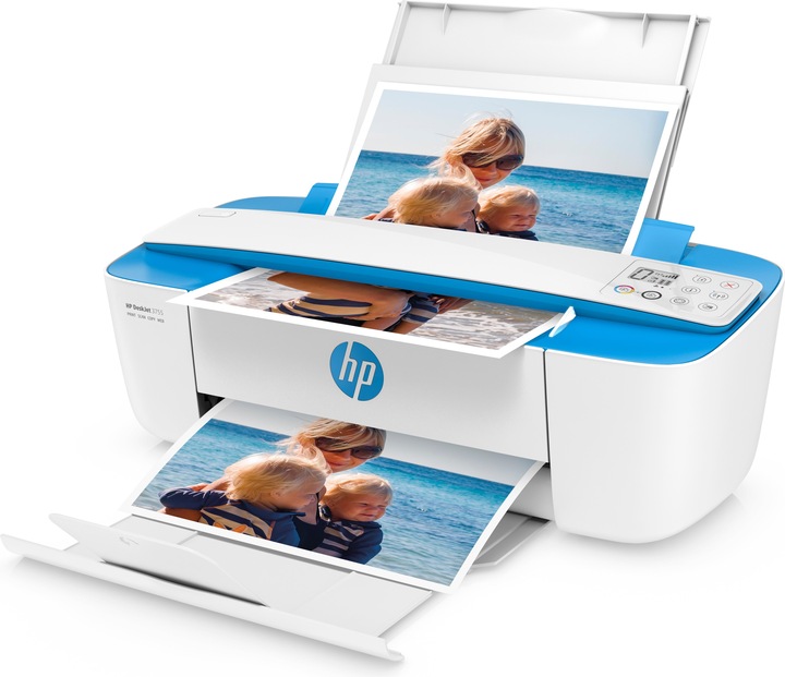 Actual product image HP DeskJet 3735 (Ink, Colour)