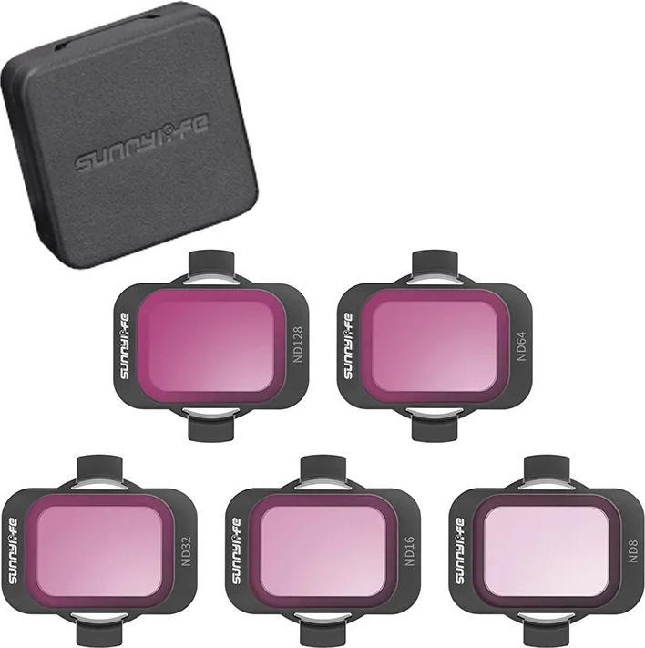 Image du produit Sunnylife Jeu de 5 filtres ND 8/16/32/64/128 pour DJI Avata 2 (Filtres pour drones, DJI Avata 2)