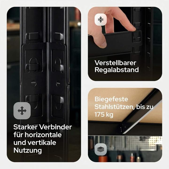 Produktbild Arebos Schwerlastregal