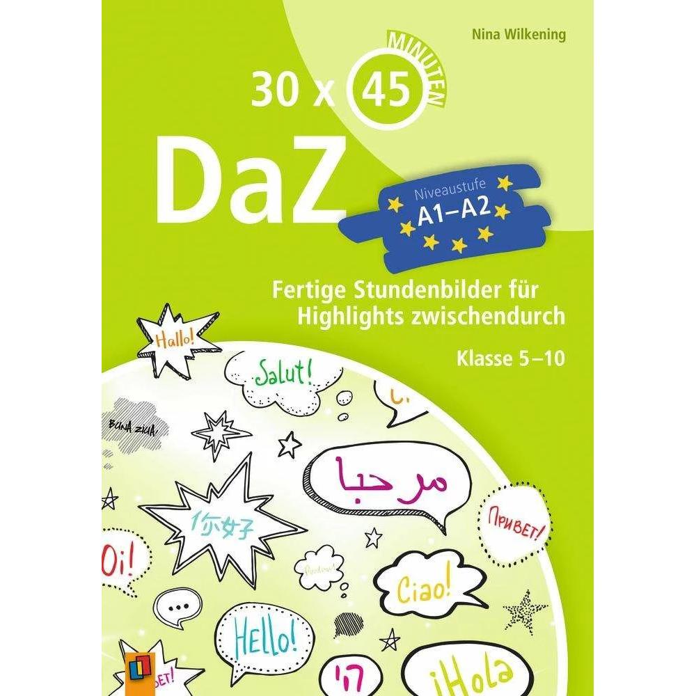 Thumbnail - DaZ - A1-A2 5. bis 10. Schuljahr. Handreichungen für den Unterricht mit Kopiervorlagen, Schulbücher von Nina Wilkening