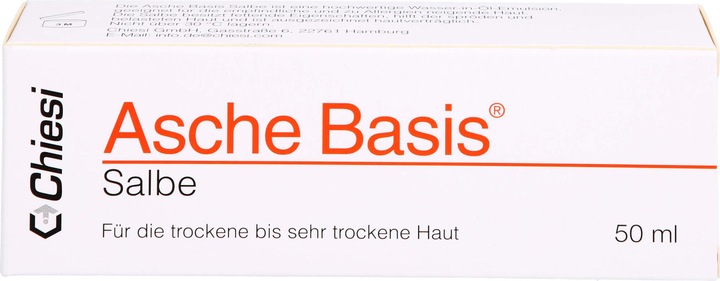 Produktbild Chiesi Asche Basis Salbe für die trockene bis sehr trockene Haut, 50 ml Salbe (Körpercreme, 50 ml)