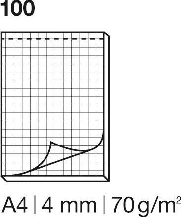 Image du produit Elco Bloc-notes du bureau (A4, Quadrillé)