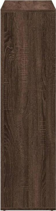 Produktbild vidaXL Raumteiler Bücherregal Standregal Büroregal Regal Braun Eichen-Optik (102 x 29 x 103.5 cm)