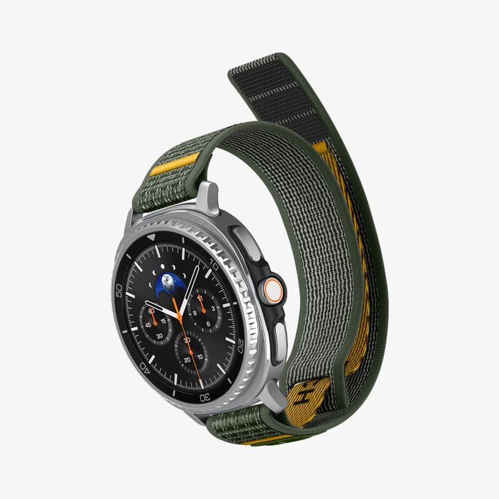 Produktbild Spigen - Athlex Air - Samsung Galaxy Watch8 40mm - Active Green (40 mm, 44 mm, 46 mm, Fabric, TPU)