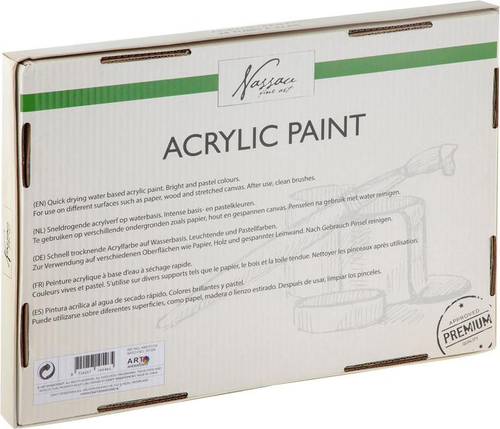 Actual product image Art Sensations Nassau acrylic paint base and pastels (528 ml)