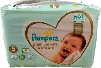 Actual product image Pampers Premium Care, 5, 11 - (e) (Size 5, Pack, 44 Piece)