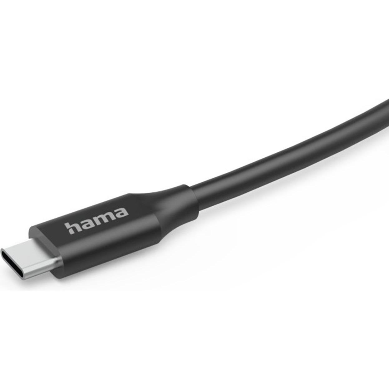 Hama USB-C-Docking-Station 9 Ports (USB-C, 9 porte), Docking station + Hub USB, Nero