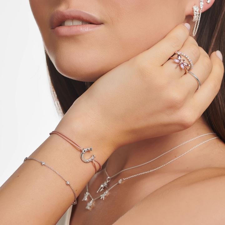 Immagine prodotto Thomas Sabo Bracciale a ferro di cavallo (Argento 925, Perlon/Nylon)