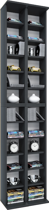 Produktbild VCM Holz CD DVD Stand Regal Almera (42 x 20 x 180 cm)