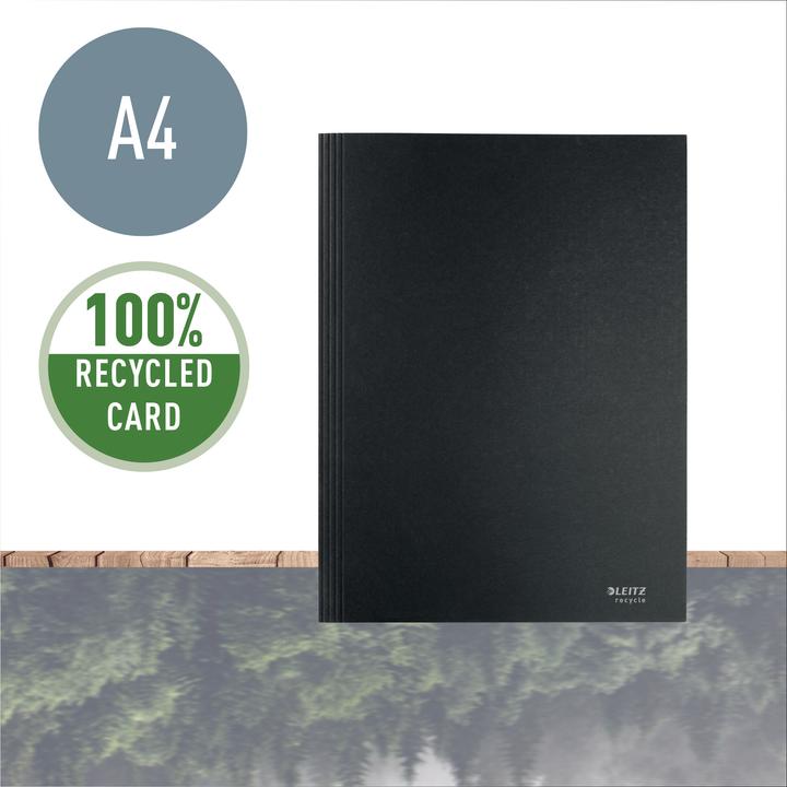Actual product image Leitz Rubber band folder Recycle A4 Black (A4, 1x)