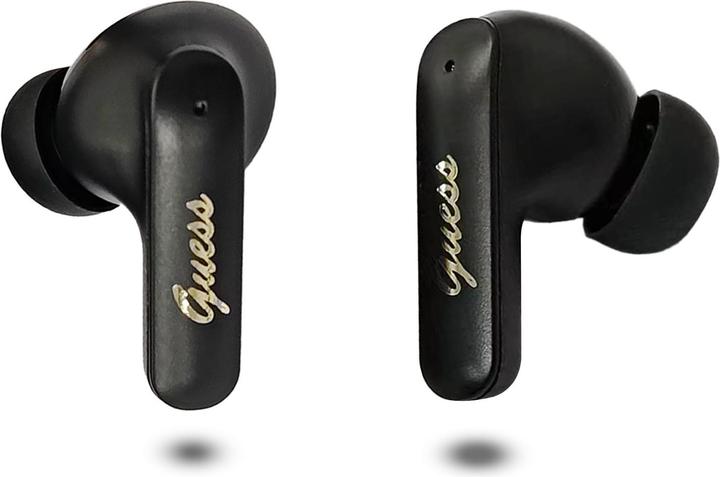 Actual product image Guess Earphones TWS Script Metal Logo black (6 h, Wireless)