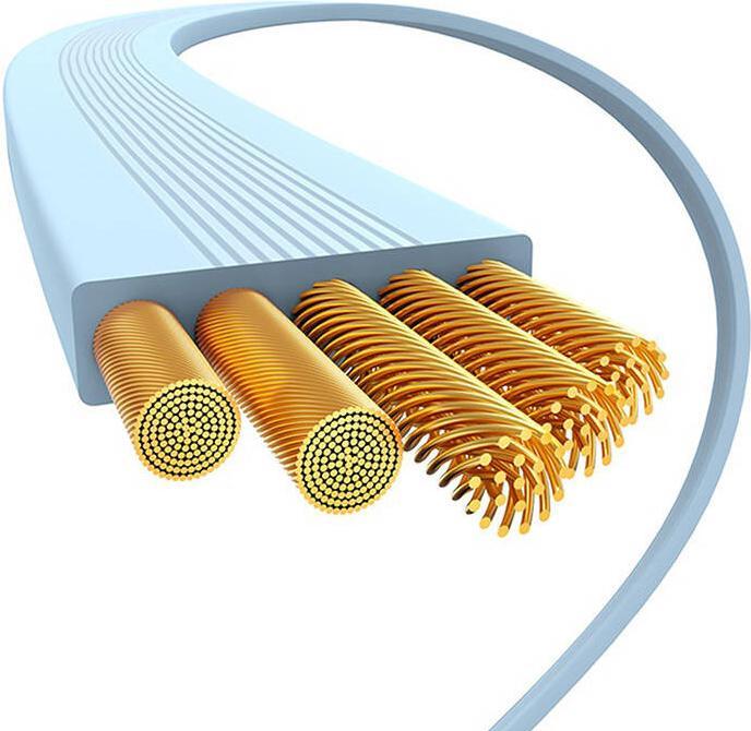 Produktbild Baseus Free2Pull retractable USB-C / Lightning cable 20W 1m - blue (1 m, 20 W)