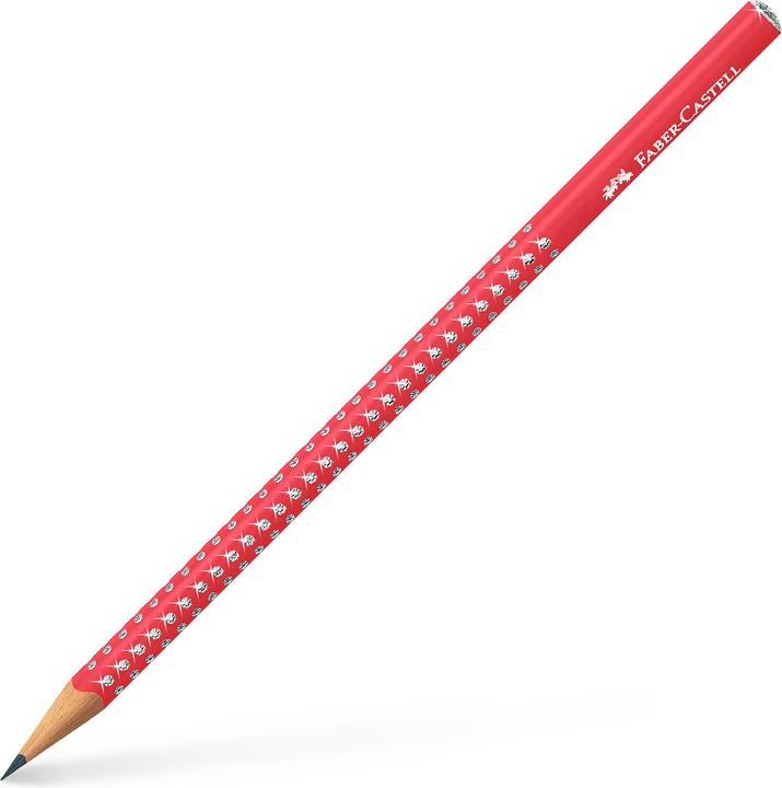 Image du produit Faber-Castell Crayon Sparkle B candy cane red (B, 1 x)
