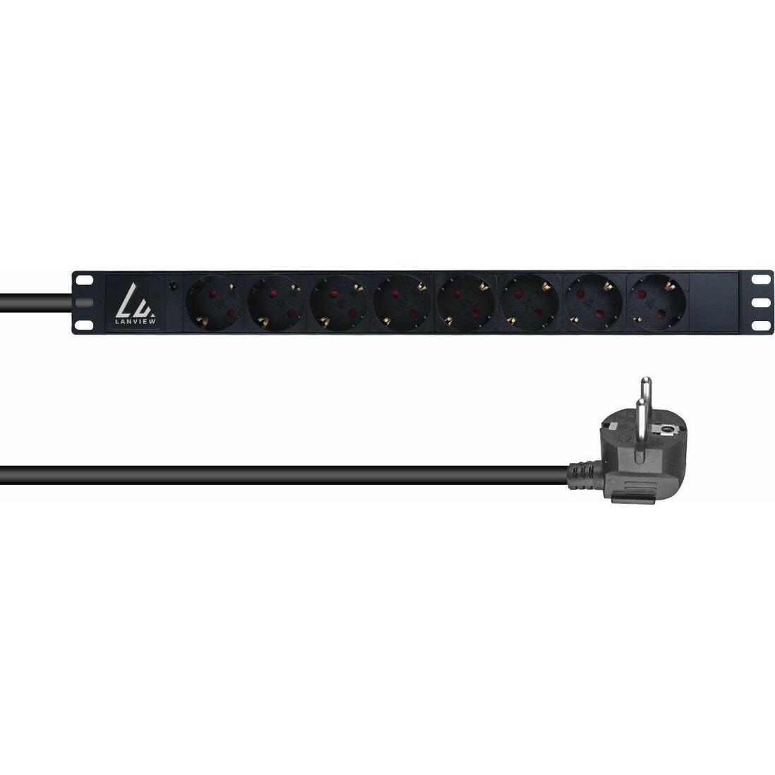 Lanview 19" rack mount power strip, USV Zubehör