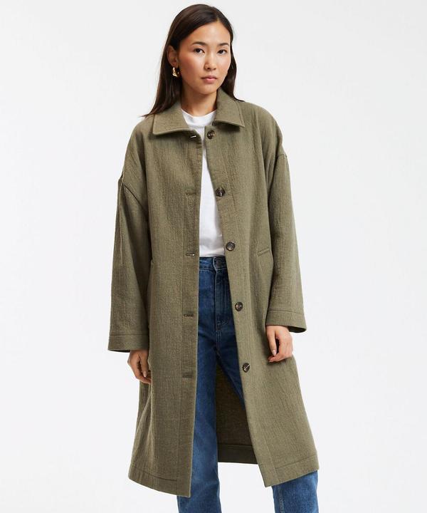 Immagine prodotto La Redoute Collections Cappotto con chiusura a bottoni (L)