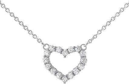 Immagine prodotto Silvego Collana con cuore in argento e zirconi JJJN0685
