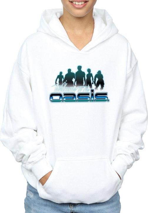 Actual product image Ready Player One Welcome To The Oasis Felpa con Cappuccio Ragazzi (116)