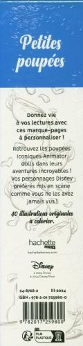Image du produit Petites poupées : 40 marque-pages à colorier