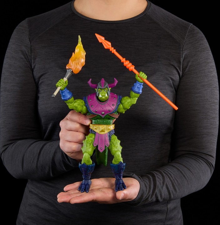 Actual product image Mattel Masters of the Universe Masterverse Oversized Whiplash