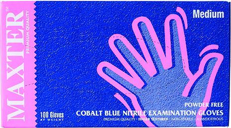 Immagine prodotto Maxter Guanti in nitrile senza polvere (M)