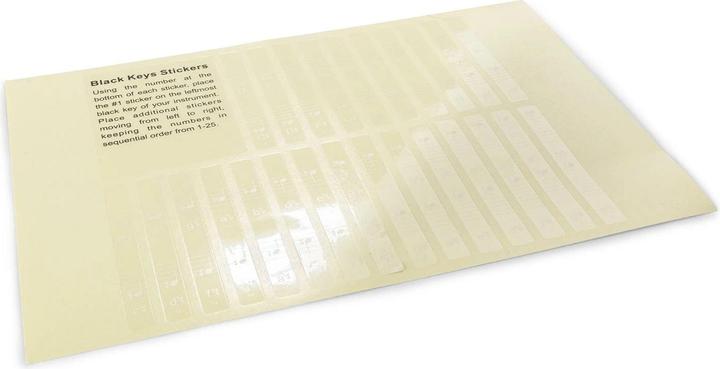 Image du produit Max Autocollant de partition KB-KEY (Instrument Éclairage)