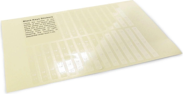 Produktbild Max Noten Sticker KB-KEY (Instrument Beleuchtung)