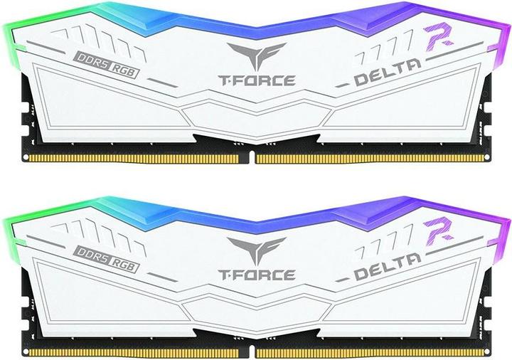 Produktbild Team Group D516GB 6400-32 RGB wh K2 TEM, Arbeitsspeicher (2 x 16GB, 6400 MHz, DDR5-RAM, DIMM)