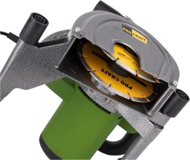 Produktbild Procraft PM2500-230 Mauernutfräse 1700 Watt 45 mm + 2x Trennscheibe (Nutfräse)