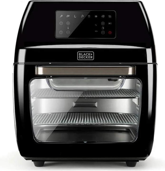 Black & Decker Black+Decker BXAFO1200E - Heissluftfritteuse und Backofen, 1700W, 12L