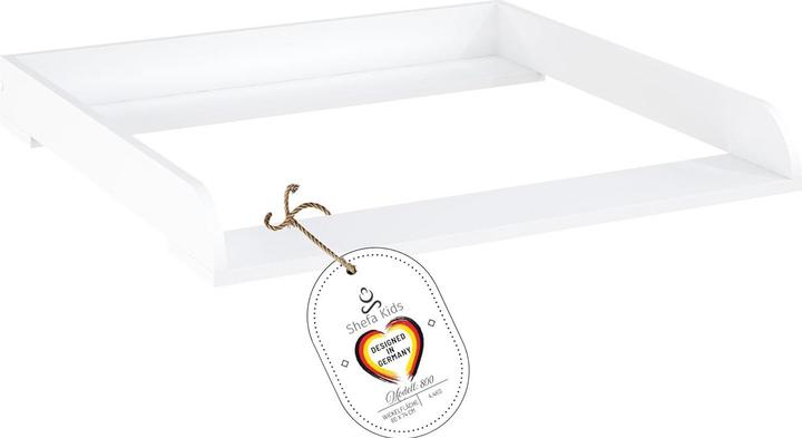 Actual product image Shefa Kids Changing unit for IKEA Malm Hemnes and Nordli (77 x 72 cm)
