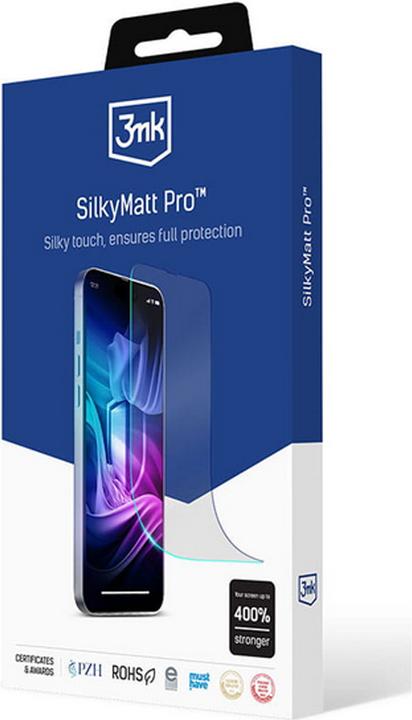 Produktbild 3MK Schutzfolie Silky Matt Pro für iPhone 15 Pro 6,1" (1 Stück, Apple iPhone 15 Pro)
