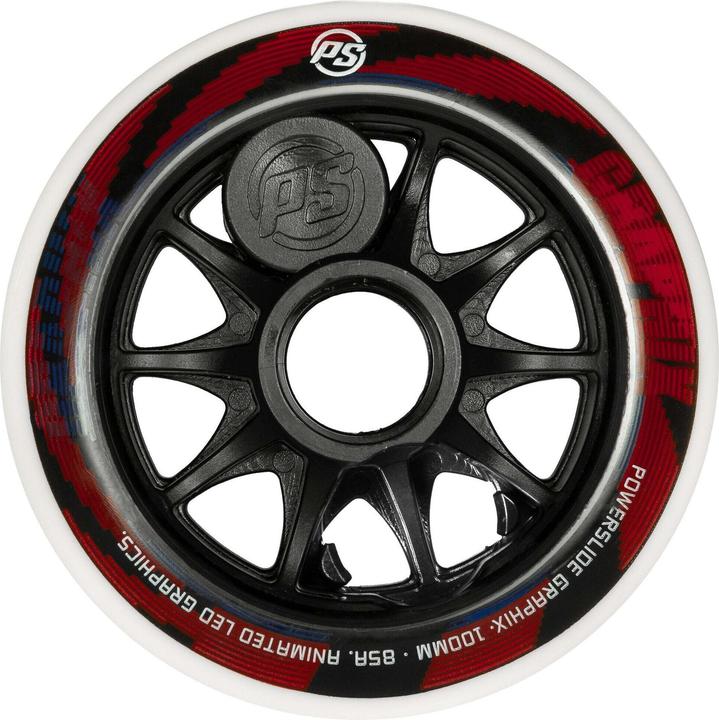 Produktbild Powerslide Skateboard Wheels Graphix Without LED 2023