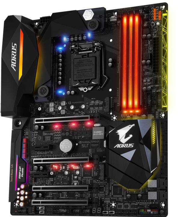 Produktbild Gigabyte AORUS Z270X-Gaming 8 (LGA 1151, Intel Z270, ATX)