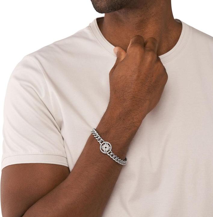 Productafbeelding Emporio Armani Arend Logo Armband (19.50 cm, Roestvrij staal)