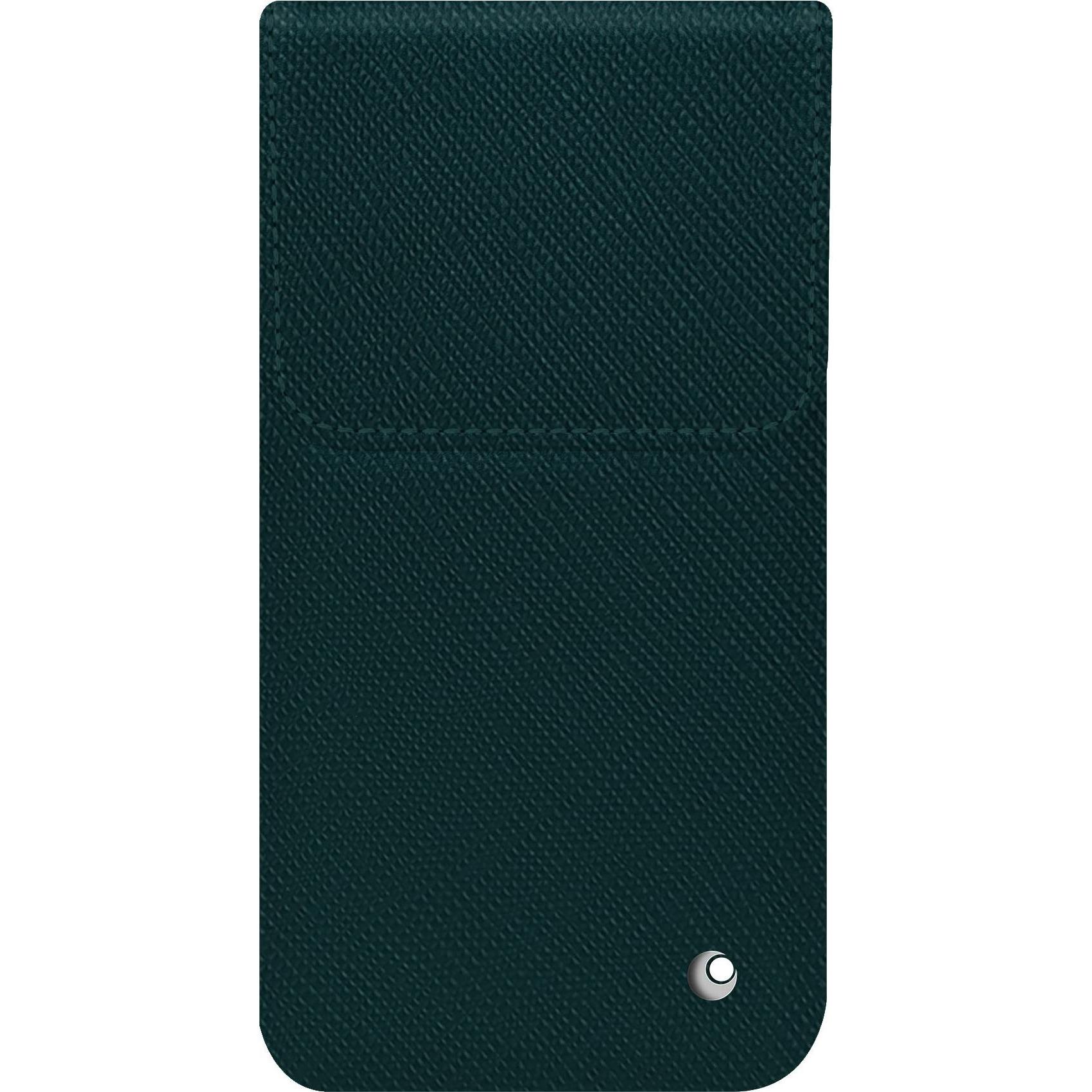 Noreve Lederschutzhülle (Apple iPhone 16 Plus), Smartphone Hülle, Grün