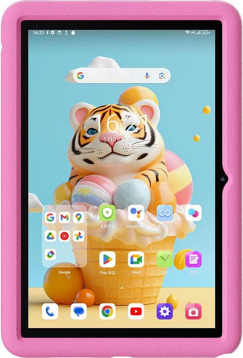 Immagine prodotto iGet BLACKVIEW TAB G8 Kids Rosa - 10,1" HD+ IPS/800x1280/Quad-core/4GB+128GB/6 580 mAh/Android 12/U (4G, 10.10", 128 GB, Pink)