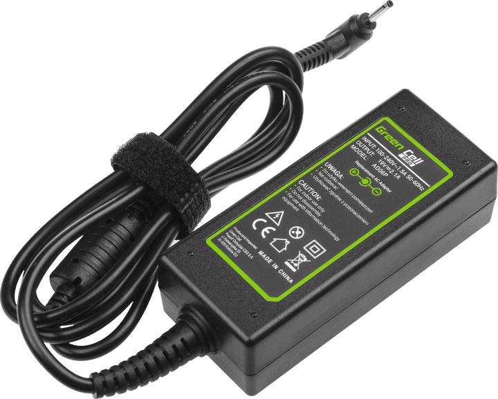 Actual product image GreenCell PRO Laptop Charger for Asus Eee PC 1001PX - 1215N X101 - 19V - 2.1A - 40W (40 W)