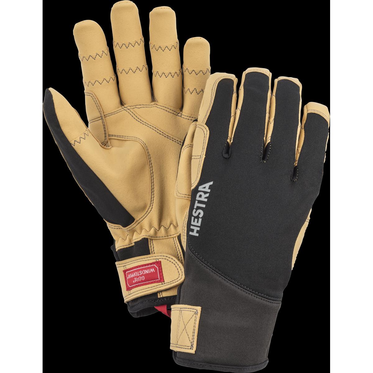 Hestra, Herren, Handschuhe, Ergo Grip Tactility 5 Finger, Schwarz, (6)